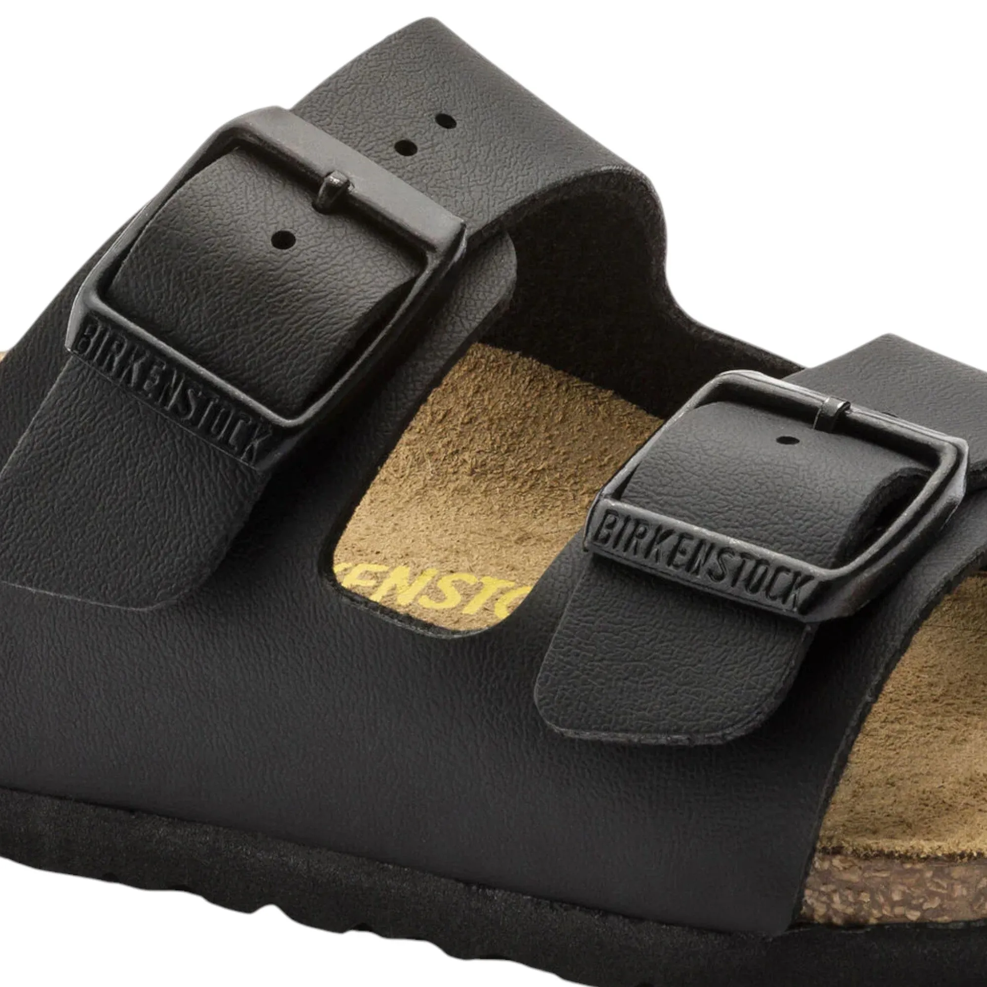Kids Boys Birkenstock Arizona Birko-Flor Narrow Narrow Sandals Black