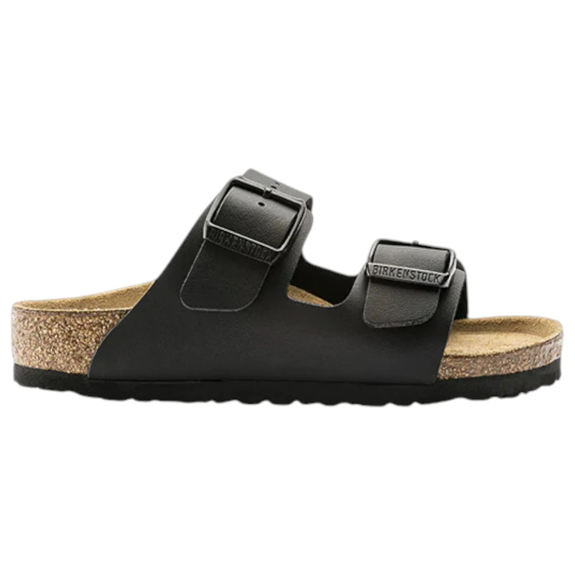 Kids Boys Birkenstock Arizona Birko-Flor Narrow Narrow Sandals Black