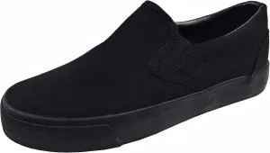 Kid's Classic Slip On Canvas Sneaker Skater Shoes