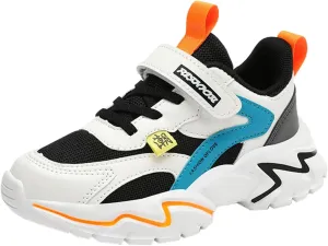 Kids Comfortable Basketball Shoes Toddler Boys Girls Air Cushion Sneakers Mid Top Training Sneakers Non-Slip Sports Shoes
