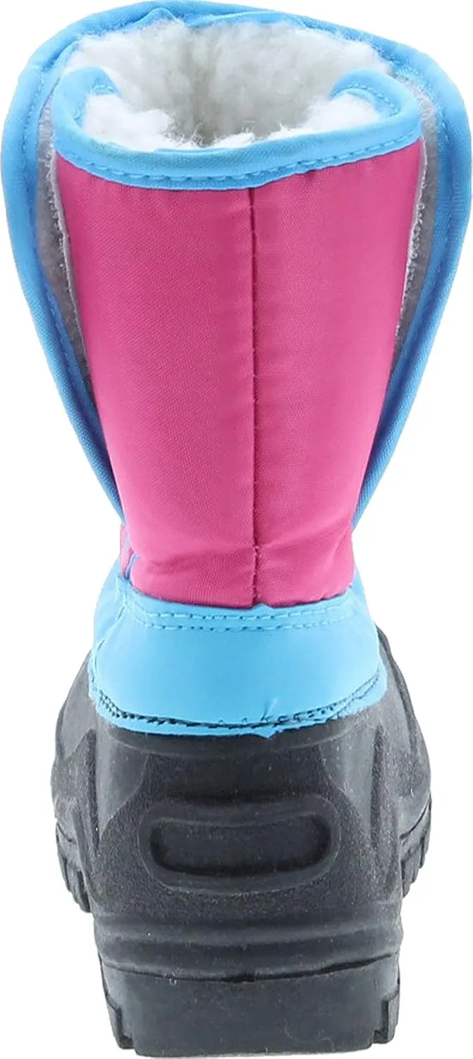 Kids Easy Slip On Waterproof Warm Winter Boots
