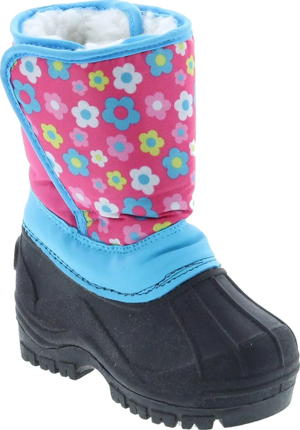 Kids Easy Slip On Waterproof Warm Winter Boots