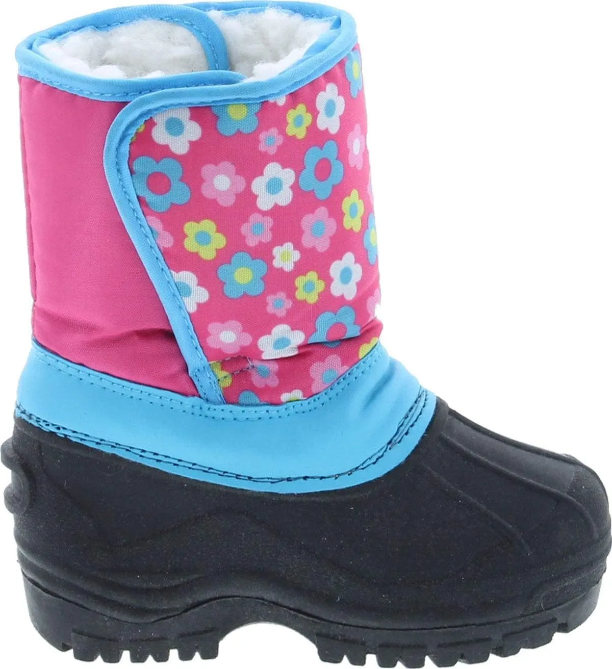 Kids Easy Slip On Waterproof Warm Winter Boots