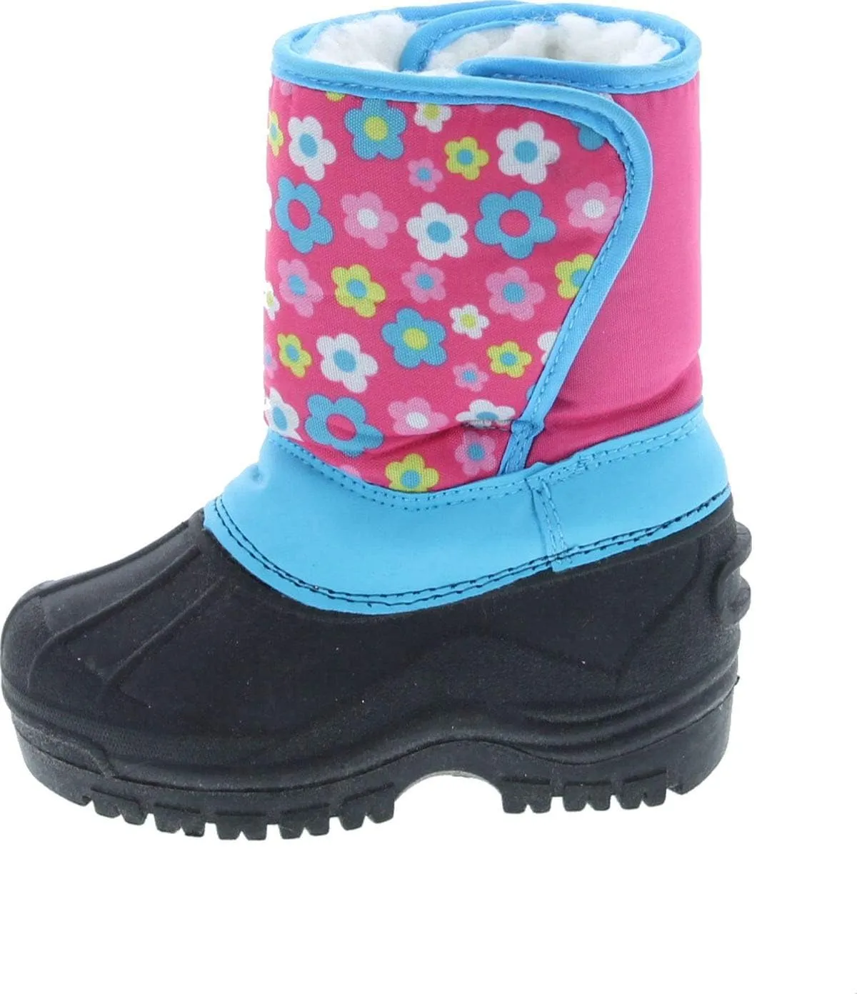 Kids Easy Slip On Waterproof Warm Winter Boots
