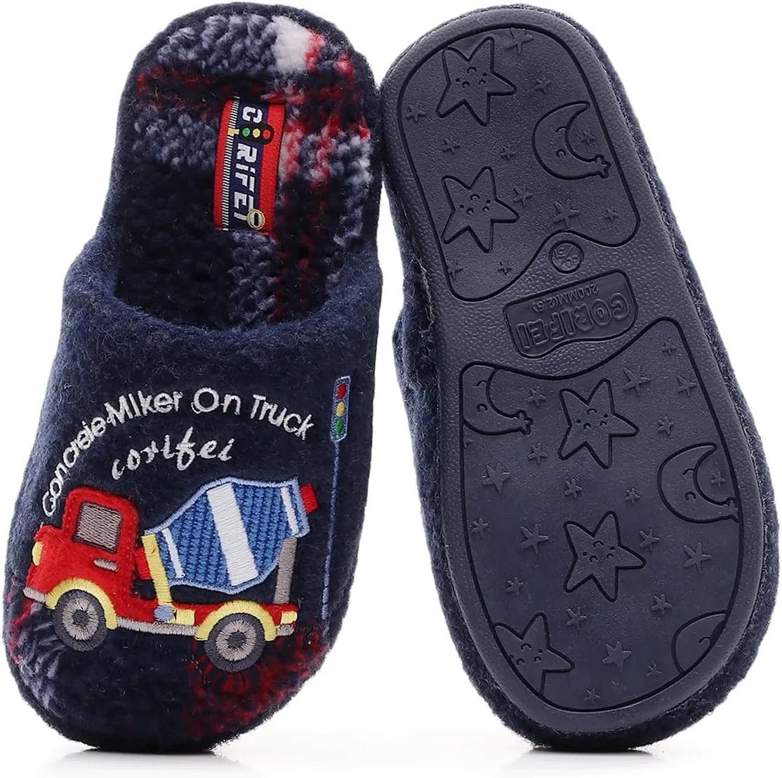 Kids Family Unicorn Slippers Household Anti-Slip Indoor Home Slippers for Girls and Boys