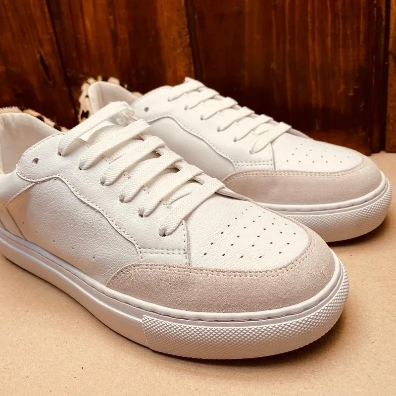 Kingsley Heath Wild Court White/Leopard/White