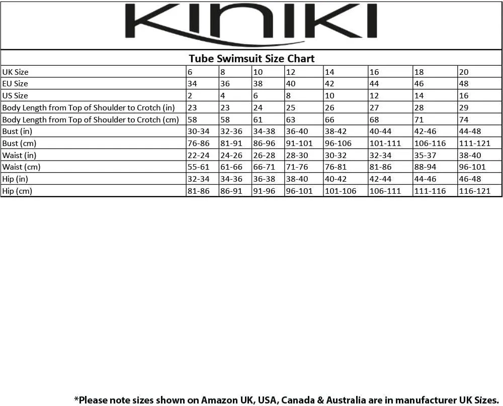 Kiniki Coral Tan Through Tube Swimsuit