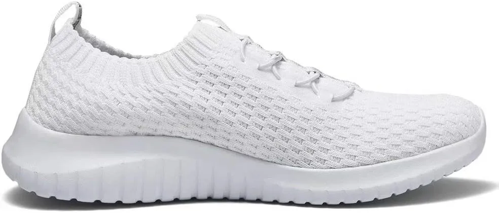 konhill Women's Comfortable Walking Shoes - Tennis Athletic Casual Slip on Sneakers