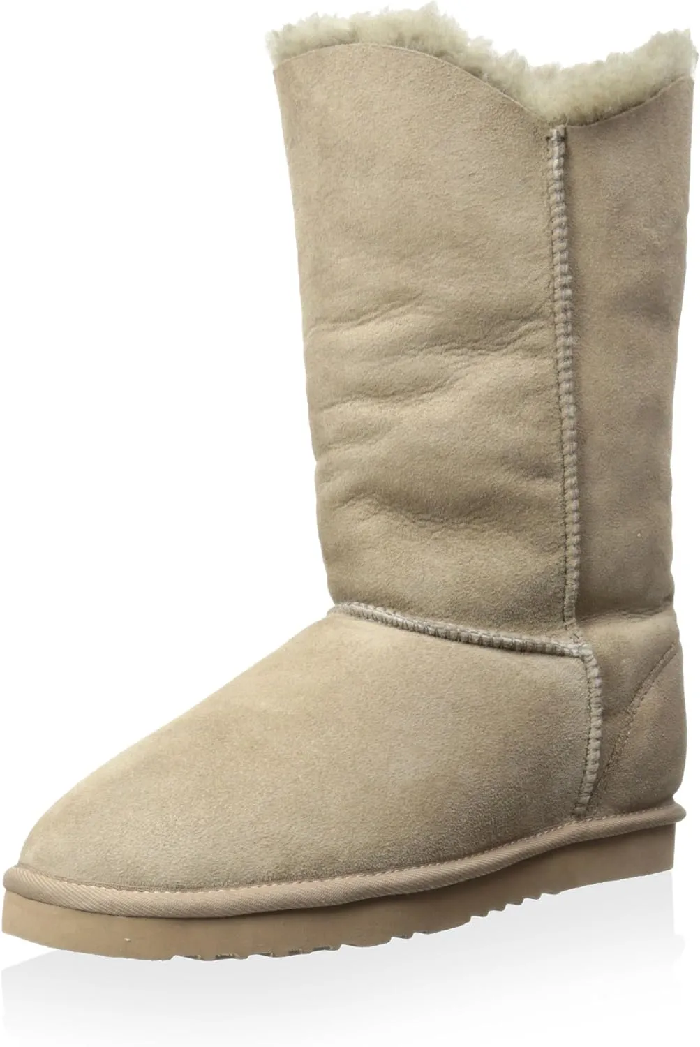Koolaburra Women's Double Halo,Seta Sheepskin,US 5 M