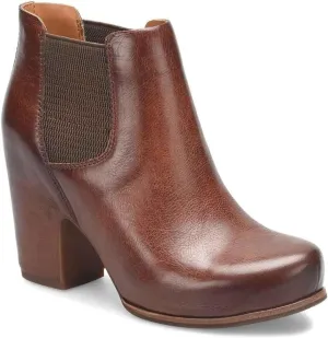 KORK-EASE Shirome Women's Bootie - Stylish Hand-Finished Leather Bootie with High-Traction Outsole
