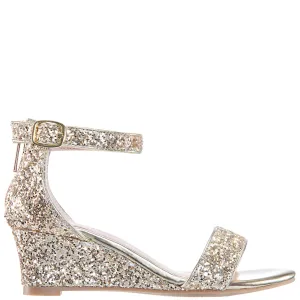 KRISTINA-GOLD CHUNKY GLITTER