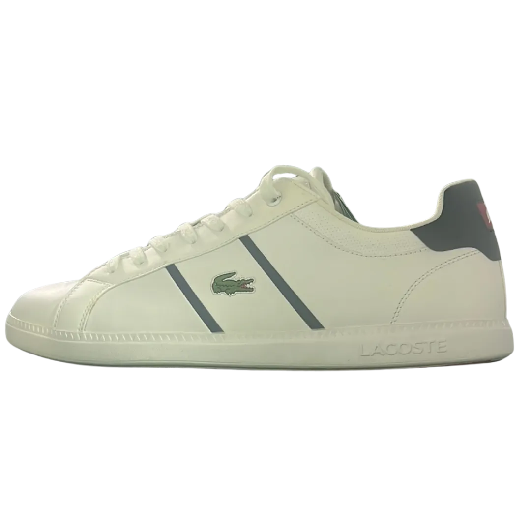 Lacoste Men's Graduate EVO CRT White/Dark Blue Sneakers