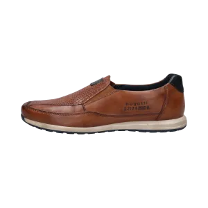 Leder Slip on cognac