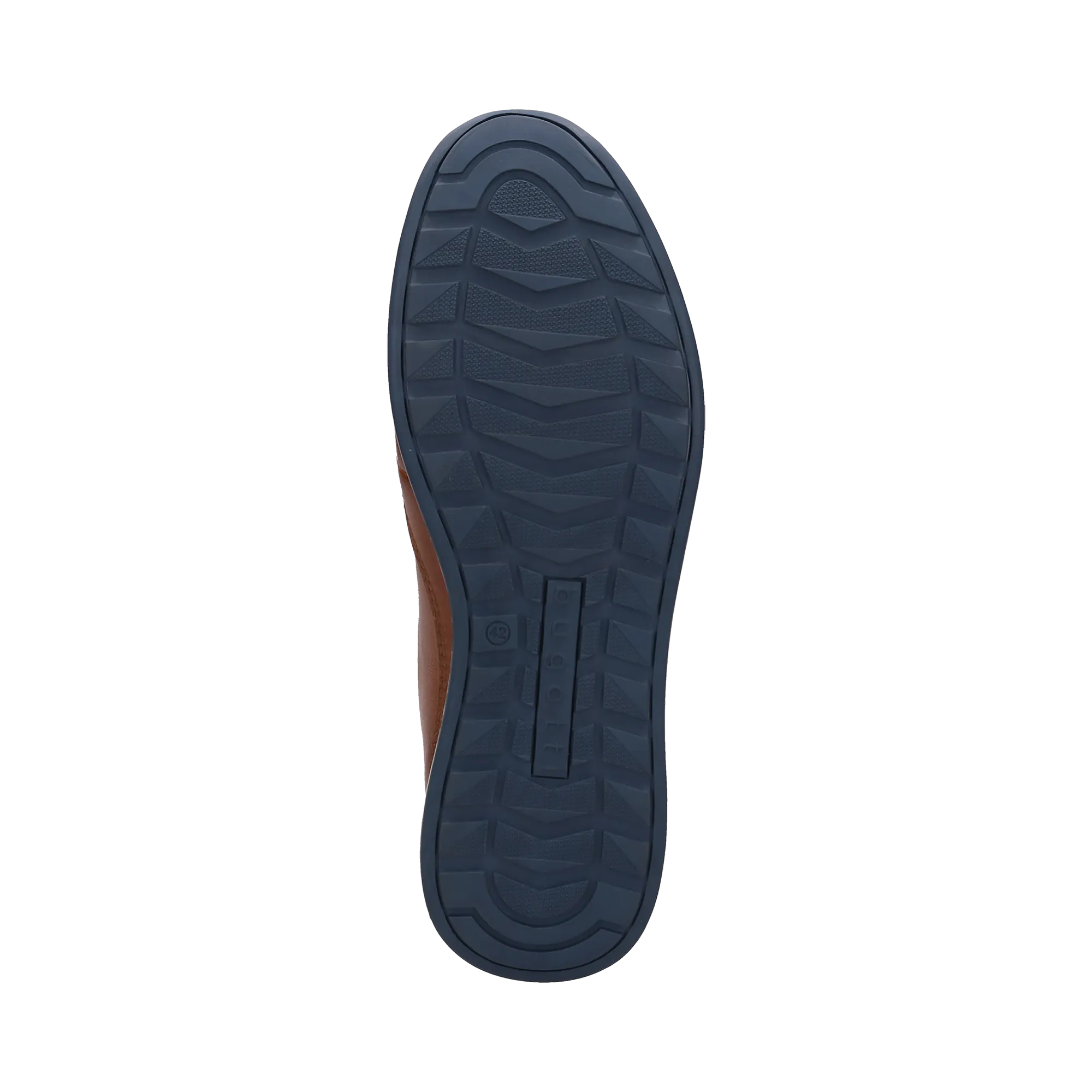 Leder Slip on cognac