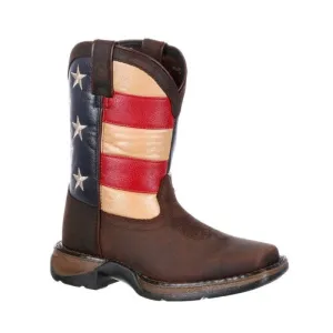 Lil' Rebel™ By Durango® Big Kids' Flag Western Boot