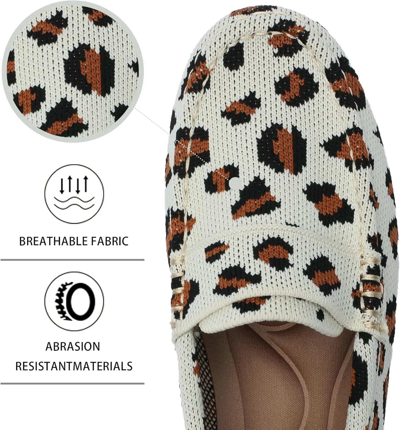 Loafers for Women Comfortable Breathable ShoeCasual Slip On Womens Driving Flats Shoes