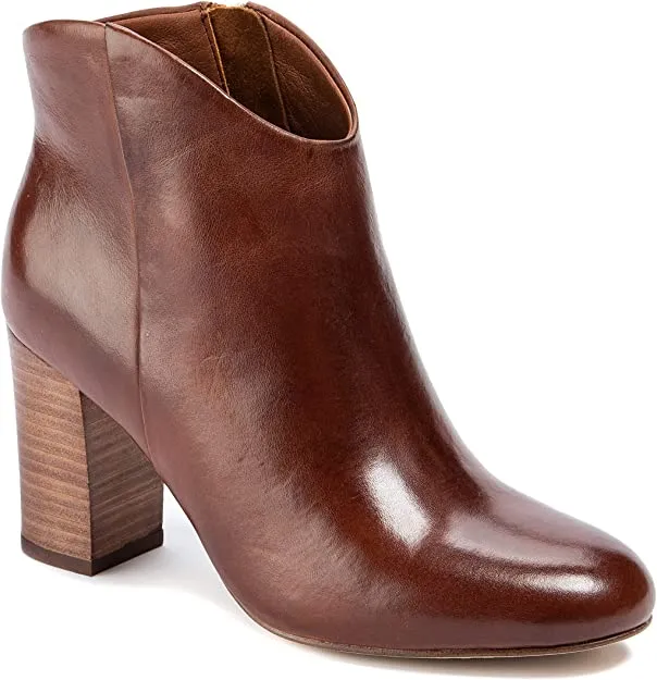 Lucca Lane Alyce Booties Bourbon