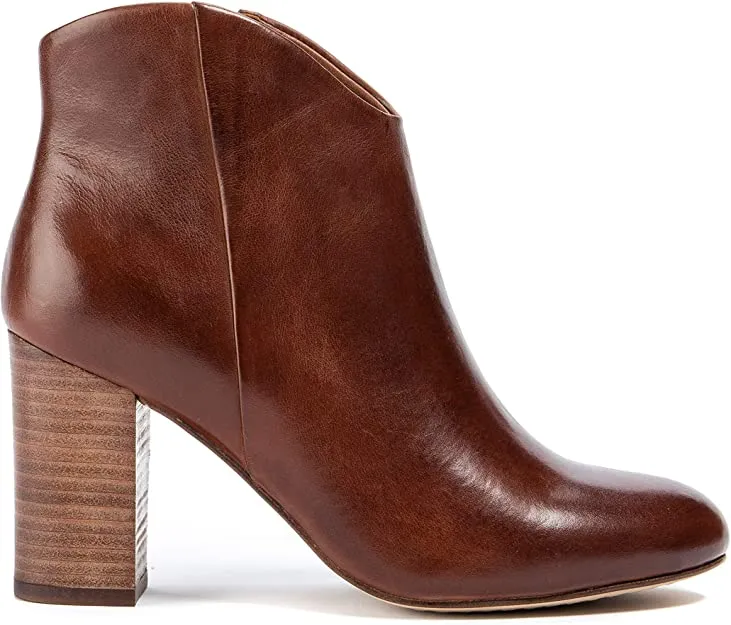Lucca Lane Alyce Booties Bourbon