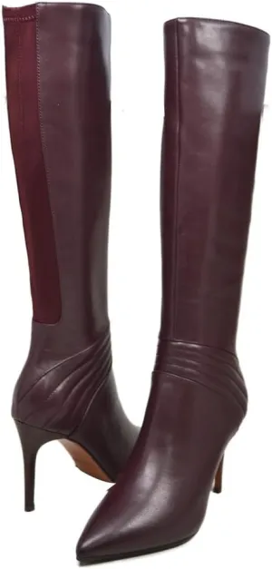 Madrid Women's Slim Calf Dress Leather Boot - Stylish, Versatile, and Comfortable