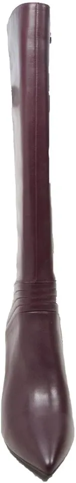 Madrid Women's Slim Calf Dress Leather Boot - Stylish, Versatile, and Comfortable