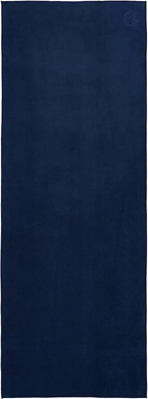 Manduka eQua Yoga Mat Towel - Quick Drying Microfiber, Lightweight, Easy for Travel, Use in Hot Yoga, Vinyasa and Power, 72 Inch (182cm)