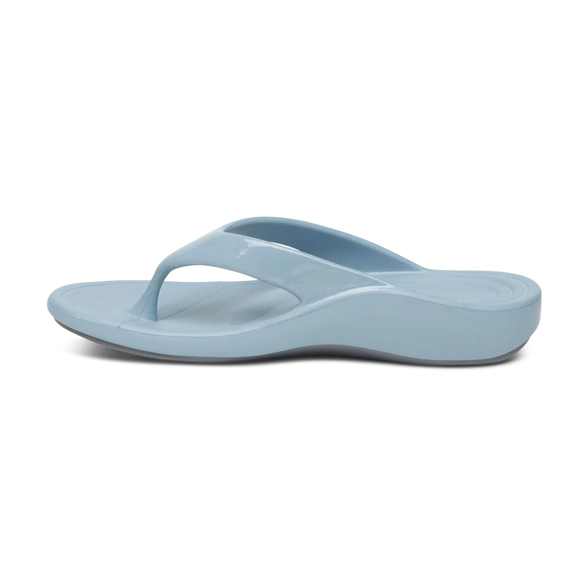 Maui Women's Blue Toe Post Sandal - Aetrex