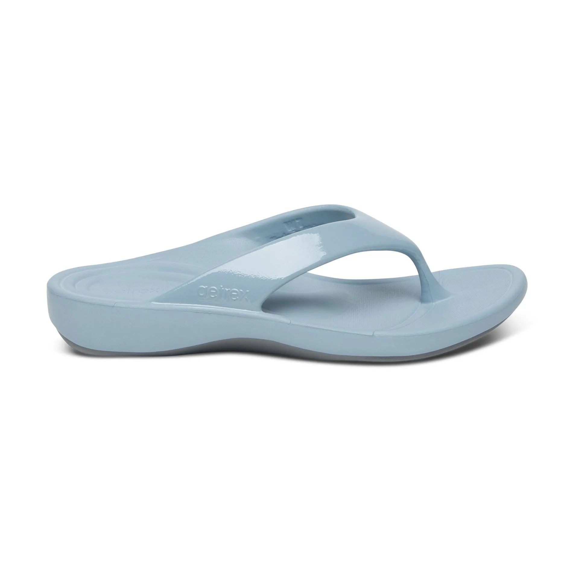 Maui Women's Blue Toe Post Sandal - Aetrex