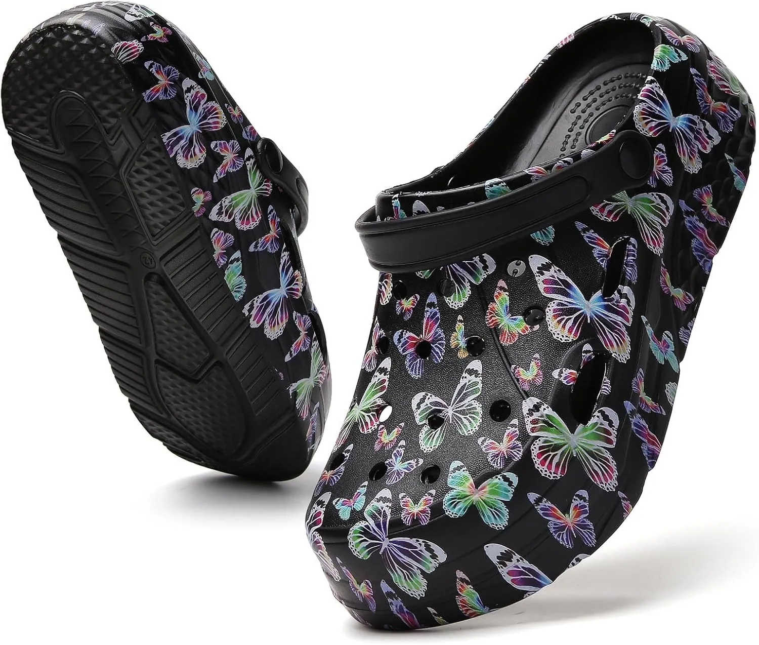 Meidiastra Women's Platform Clogs Slippers Slip On Slide Wedge Sandals for Women