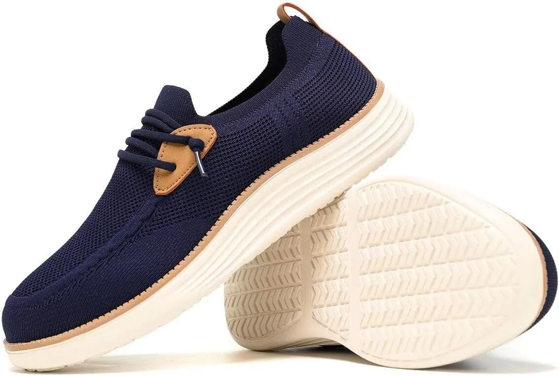 Men's Arch Support Casual Slip-on Shoes Loafers for Men Non Slip Comfortable Shoes