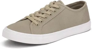 Men's Black Classic Low Top Shoes Canvas Fashion Sneaker with Soft Insole Causal Dress Shoes for Men Comfortable Walking Shoes