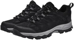 Men's Comfortable Casual Shoes, Outdoor Ankle Support Breathable Trekking Trails Shoes, Low Top Walking Hiking Shoes for Men
