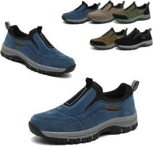 Men's Comfortable Waterproof Breathable Orthopedic Walking Shoes,Orthopedic Slip On Hiking Shoes Walking Orthopedic Shoes