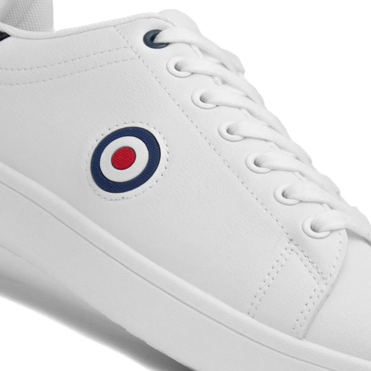Mens Pinball Court Sneakers White
