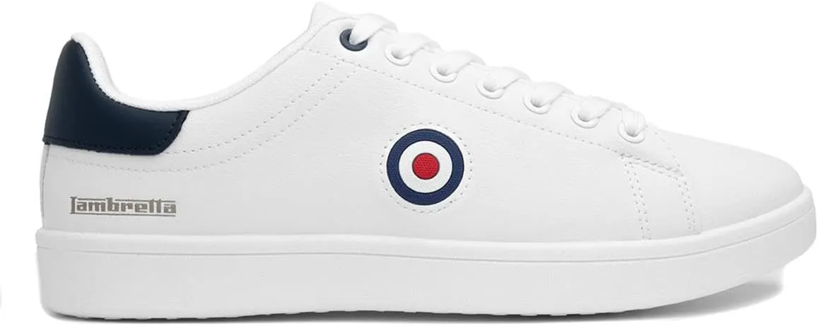 Mens Pinball Court Sneakers White