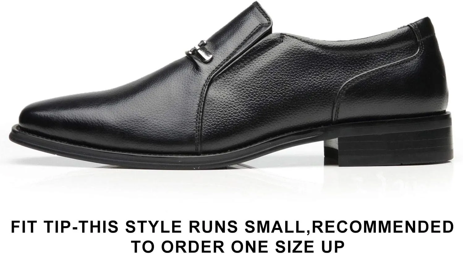 Men's Slip On Loafers Business Casual Comfortable Classic Leather Dress Shoes for Men