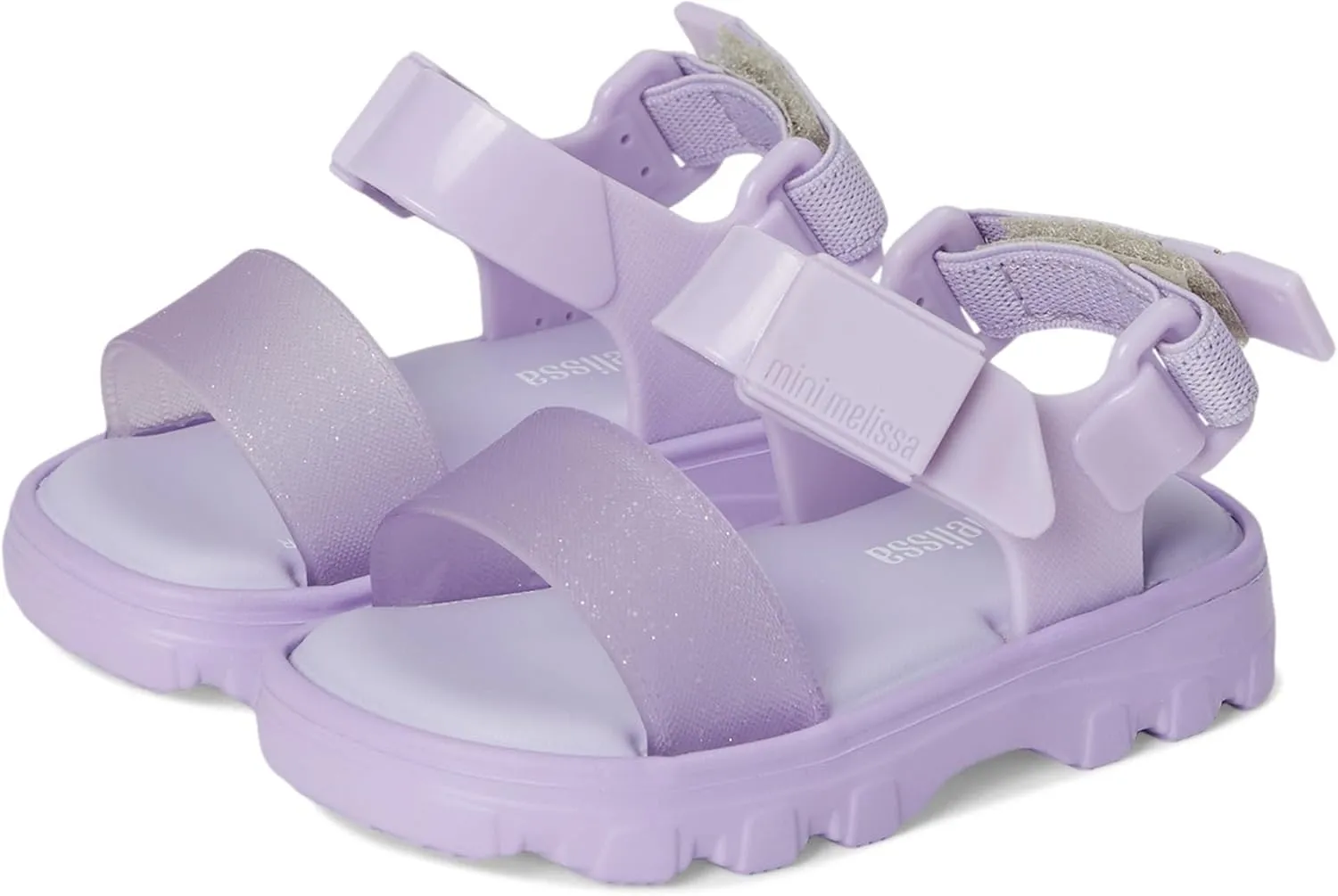 mini melissa Baby-Girl's Melissa Kick Off Sandal (Toddler/Little Kid)