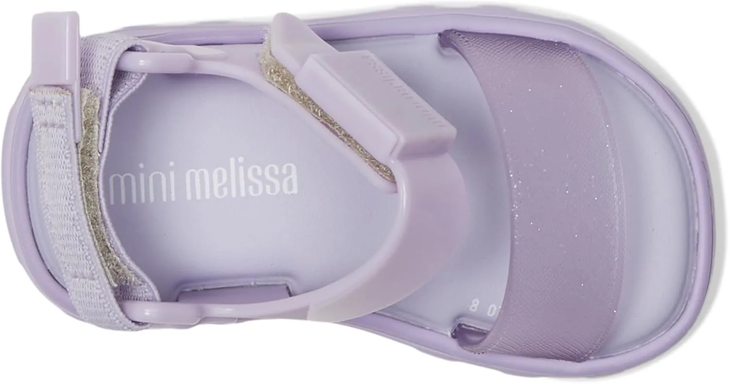 mini melissa Baby-Girl's Melissa Kick Off Sandal (Toddler/Little Kid)