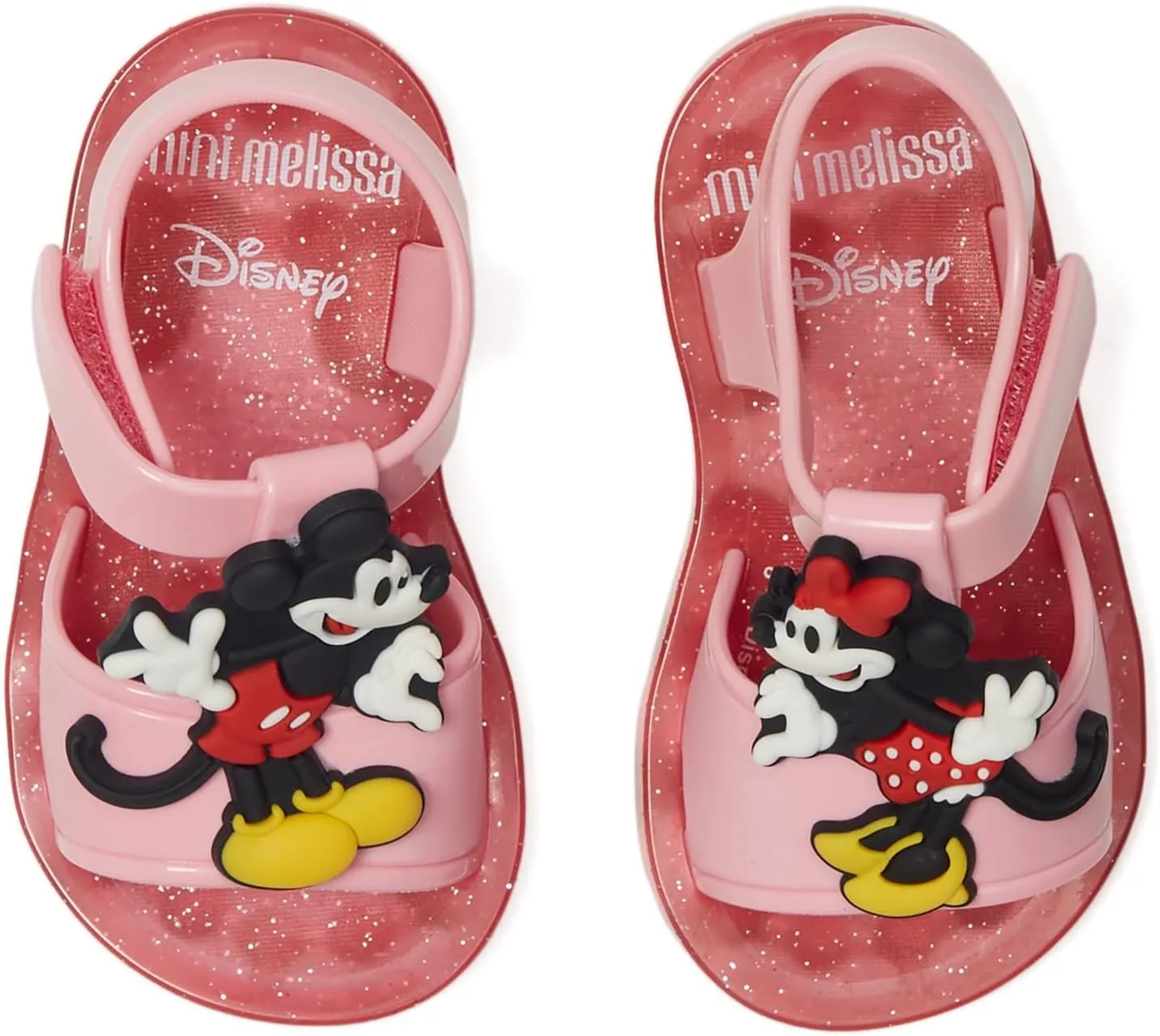 mini melissa Baby-Girl's Play   Mickey E Minnie (Toddler/Little Kid) Sandal