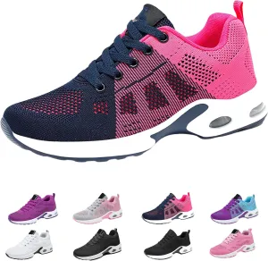 Musabela Orthopedic Air Cushion Mesh Breathable Sneaker Shoes for Women, Casual Breathable Knit Air Cushion Walking Shoes, The Most Comfortable Orthopedic Shoes for Your Feet