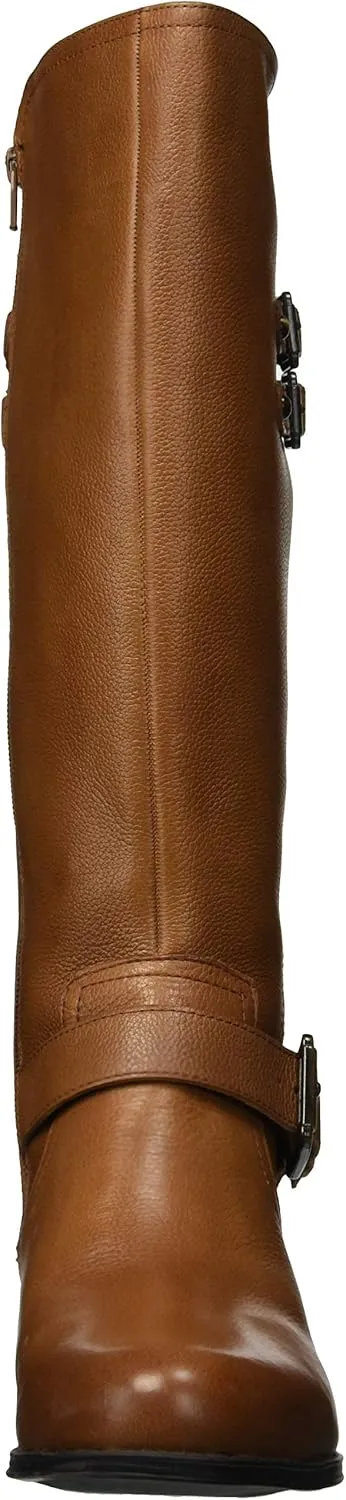 Naturalizer Women's Jessie Knee High Buckle Detail Riding Boot
