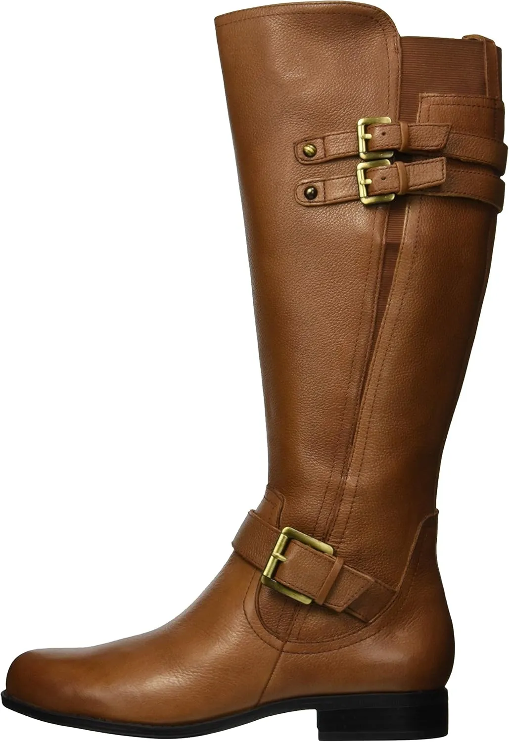 Naturalizer Women's Jessie Knee High Buckle Detail Riding Boot