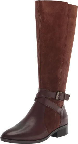 Naturalizer Women's Rena Wide Calf Knee High Riding Boot