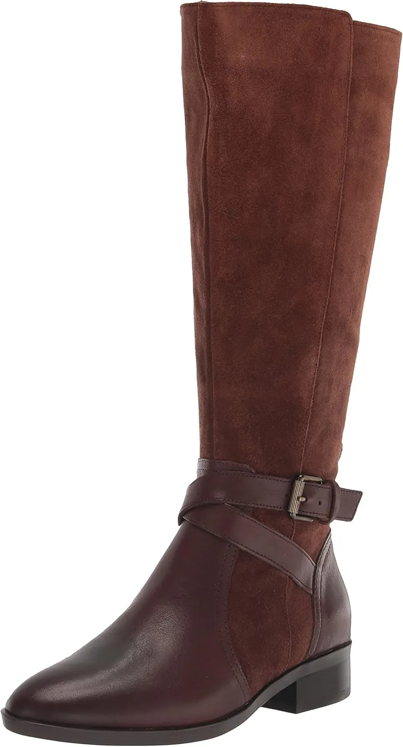 Naturalizer Women's Rena Wide Calf Knee High Riding Boot
