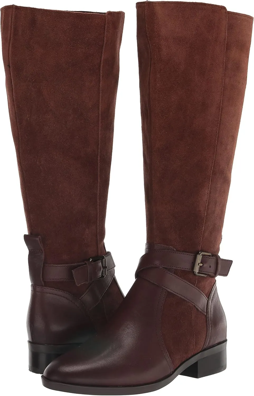 Naturalizer Women's Rena Wide Calf Knee High Riding Boot