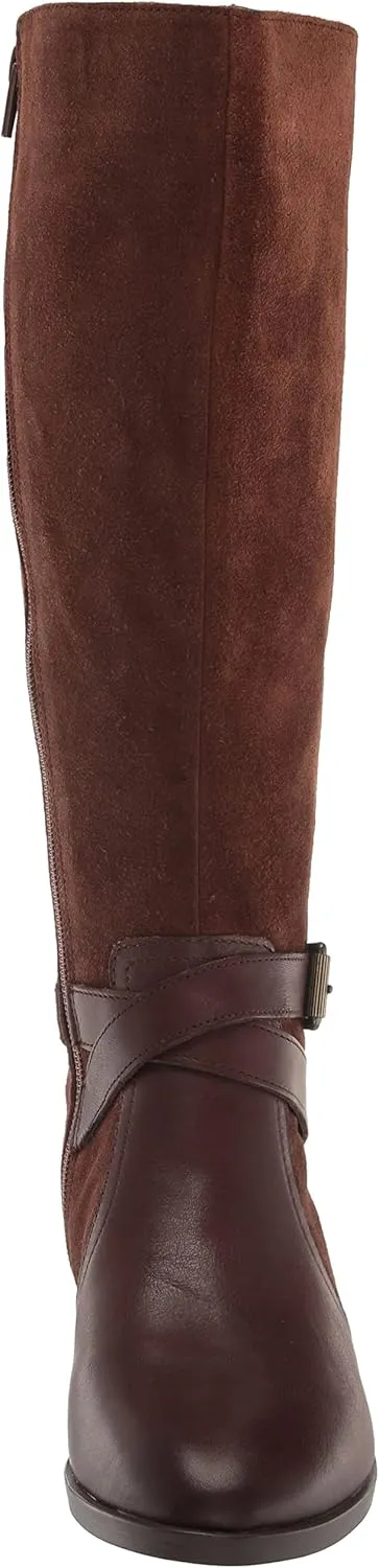 Naturalizer Women's Rena Wide Calf Knee High Riding Boot