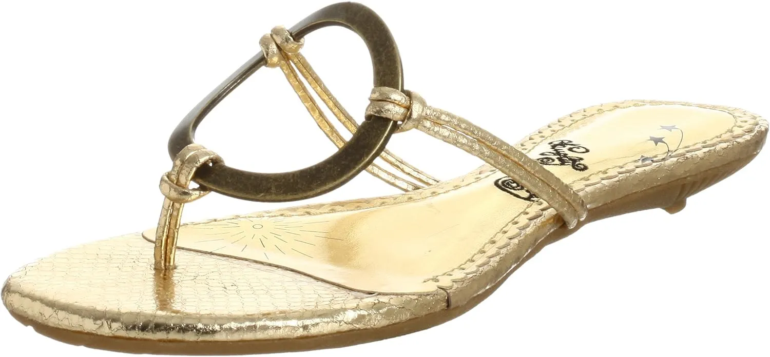 Naughty Monkey Women's Loop De Loop Sandal