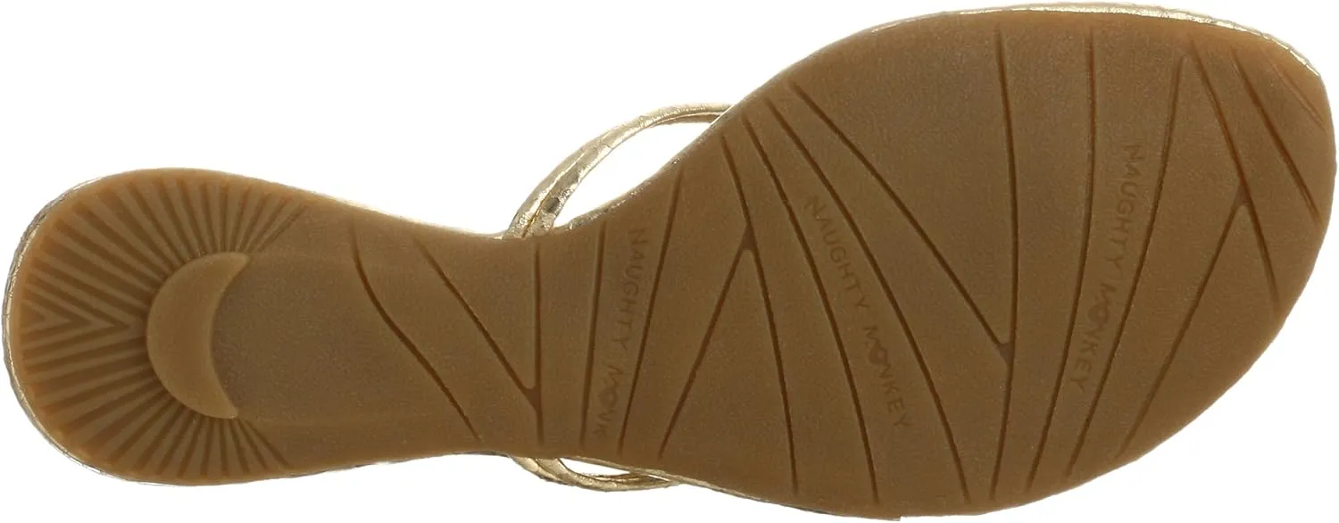 Naughty Monkey Women's Loop De Loop Sandal