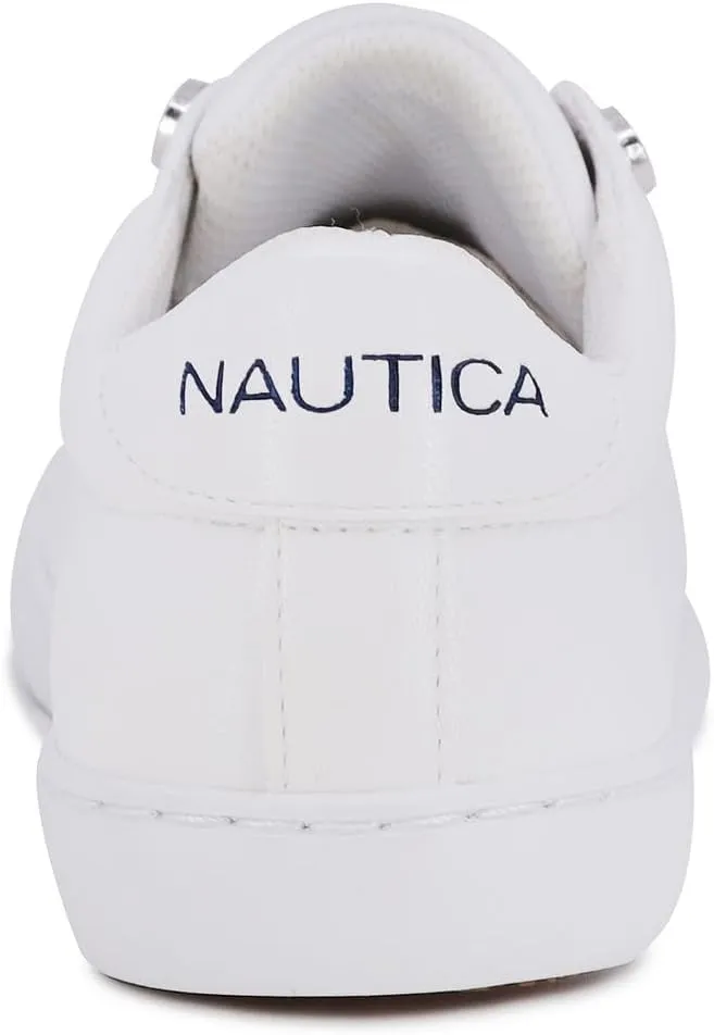 Nautica Women's Slip-On Shoes: Fashionable and Comfortable Sneakers with Casual Elegance