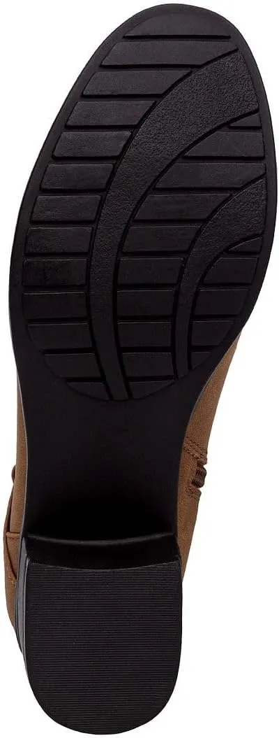 Nautica Women's Tall Shaft Riding Boots: Stylish Knee-High Dress Shoes for Fall & Winter