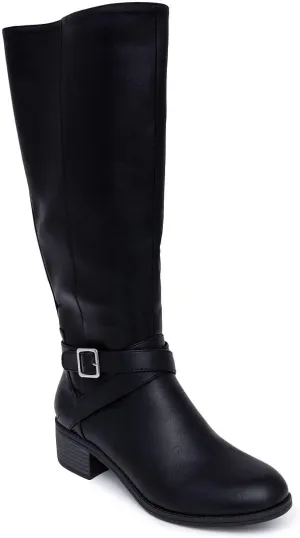 Nautica Women's Tall Shaft Riding Boots: Stylish Knee-High Dress Shoes for Fall & Winter